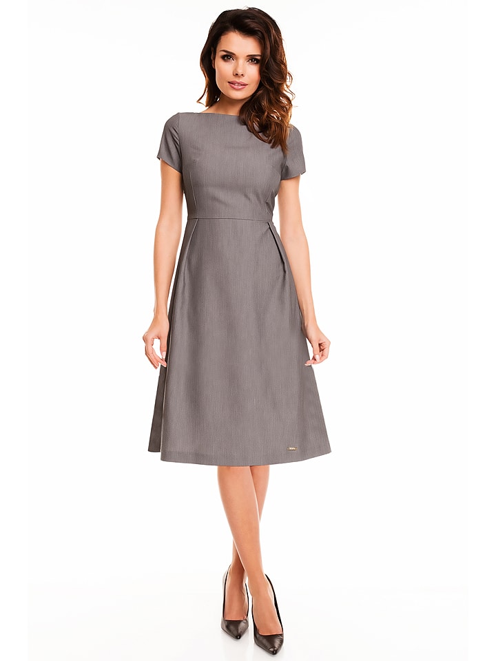 Awama Sukienka w kolorze szarym rozmiar: XL