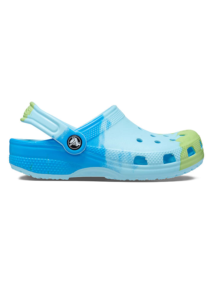 Crocs Chodaki "Classic" w kolorze błękitno-zielonym rozmiar: 19/20