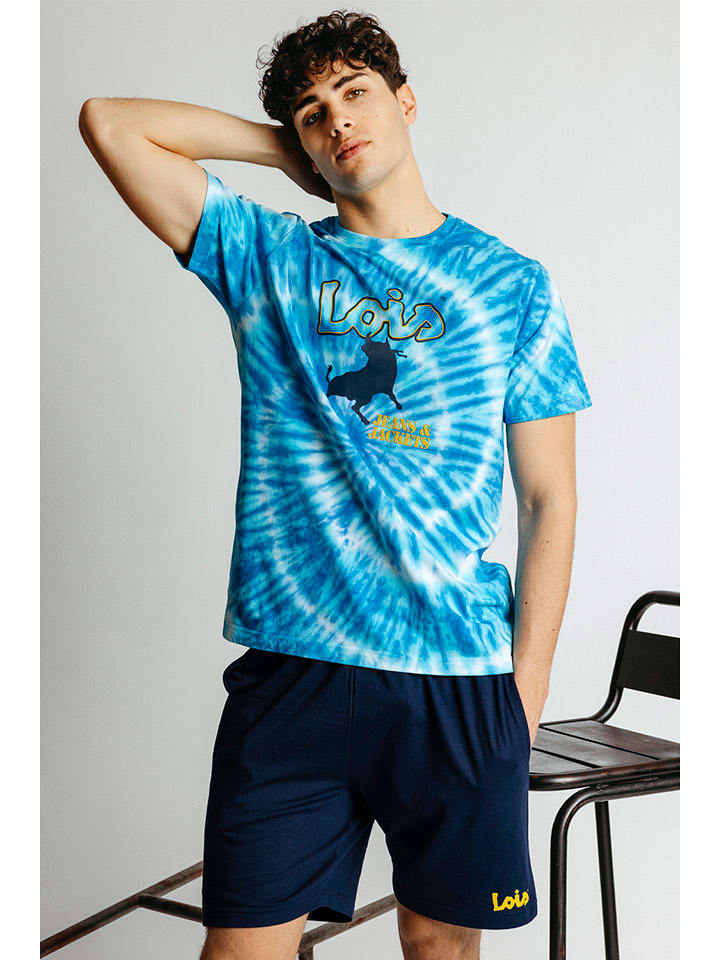 admas Piżama w kolorze niebieskim rozmiar: M