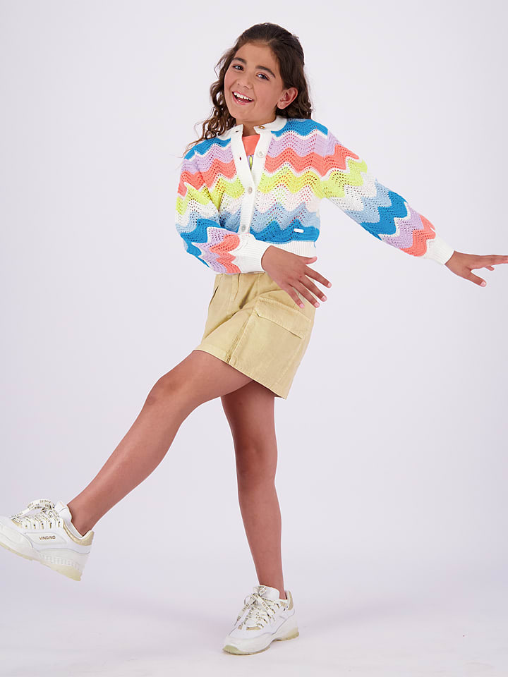 Vingino Spódnica "Qarien" w kolorze beżowym rozmiar: 140