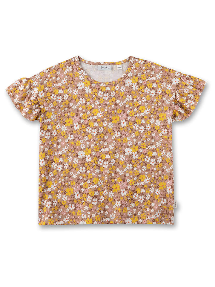 Sanetta Kidswear Koszulka w kolorze jasnobrązowym rozmiar: 128
