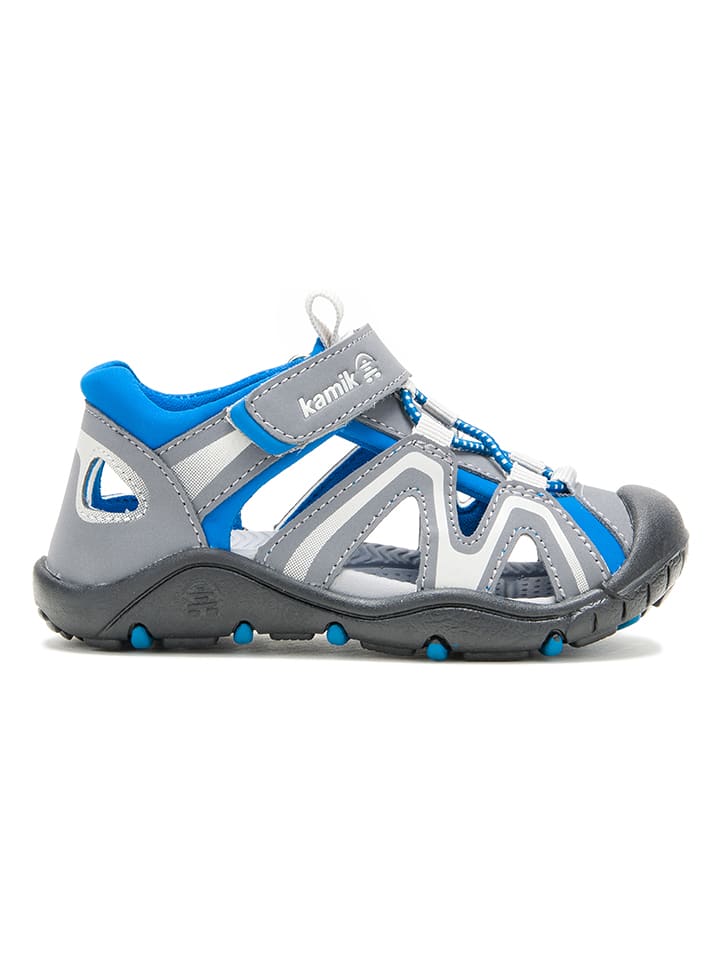 Kamik Półsandały "Kick" w kolorze szaro-niebieskim rozmiar: 30