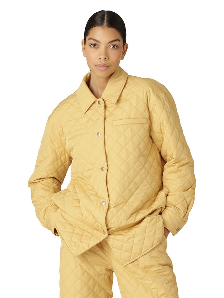 Ilse Jacobsen Kurtka pikowana w kolorze żółtym rozmiar: 38