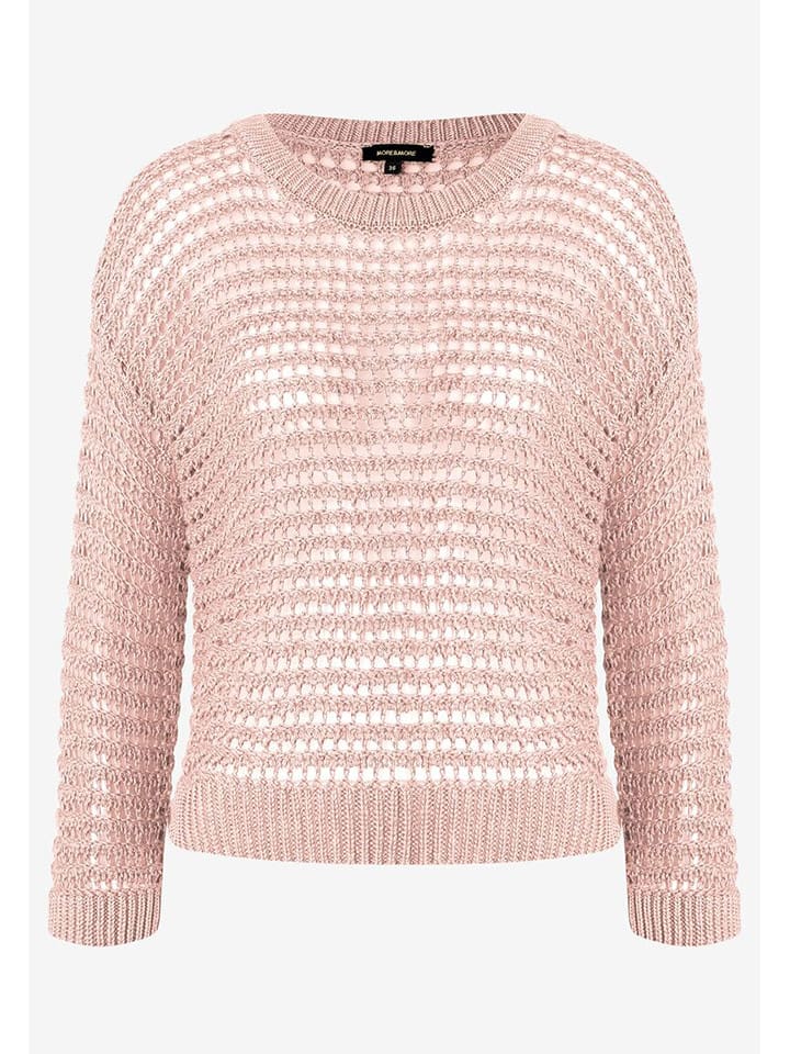 More & More Sweter w kolorze jasnoróżowym rozmiar: 46
