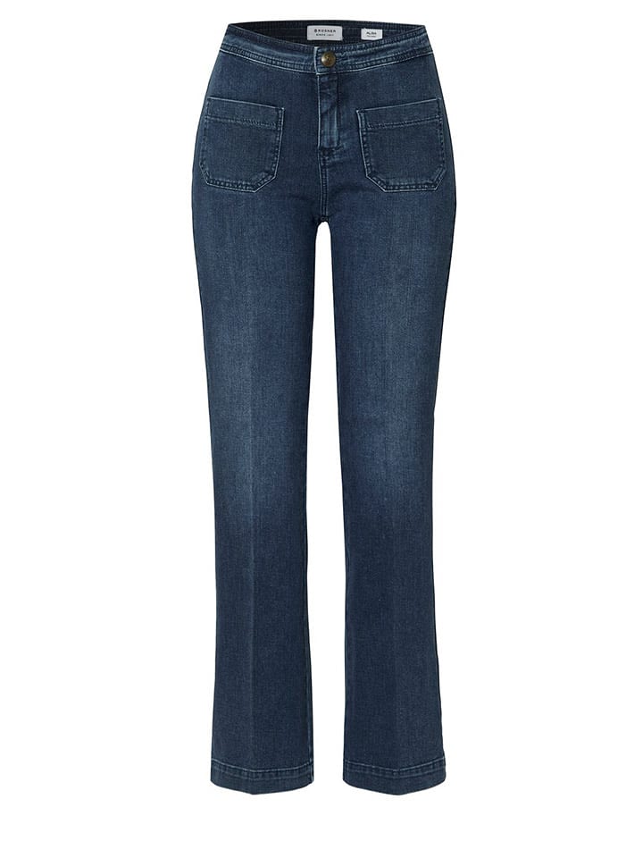 Rosner Dżinsy "Rosner" - Regular fit - w kolorze niebieskim rozmiar: 40/L32