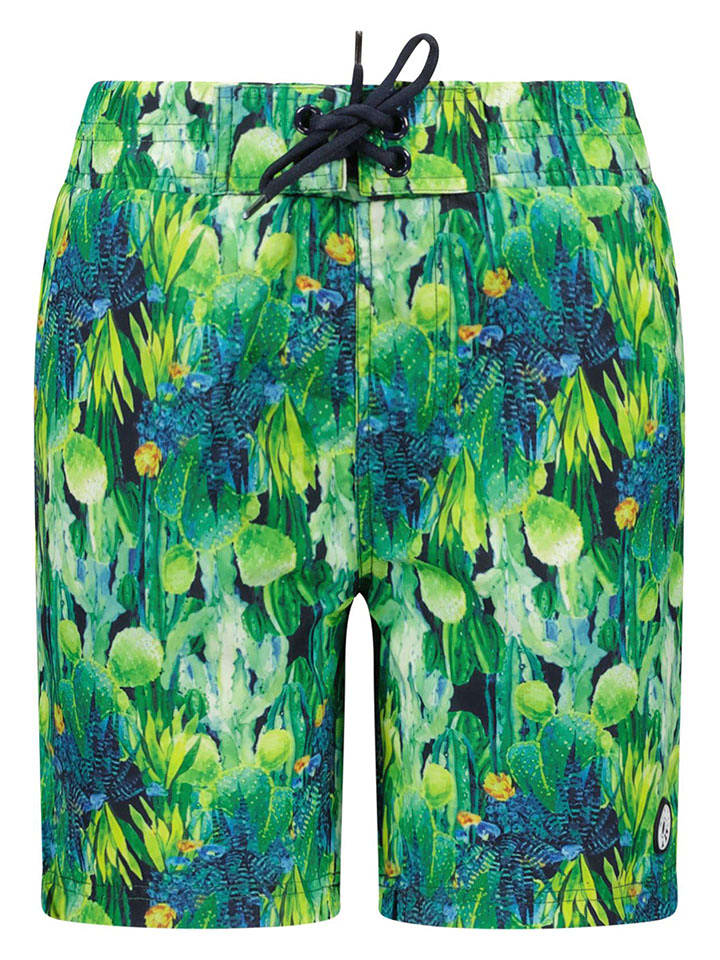 B.Nosy Szorty kąpielowe w kolorze zielonym rozmiar: 158/164