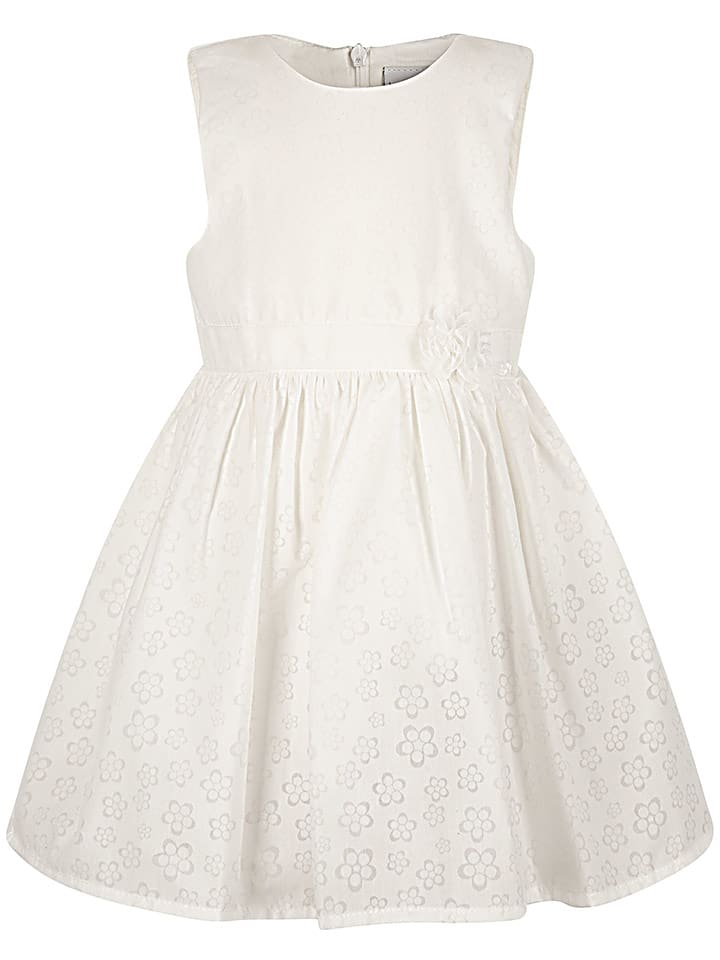 happy girls by Eisend Sukienka w kolorze kremowym rozmiar: 128