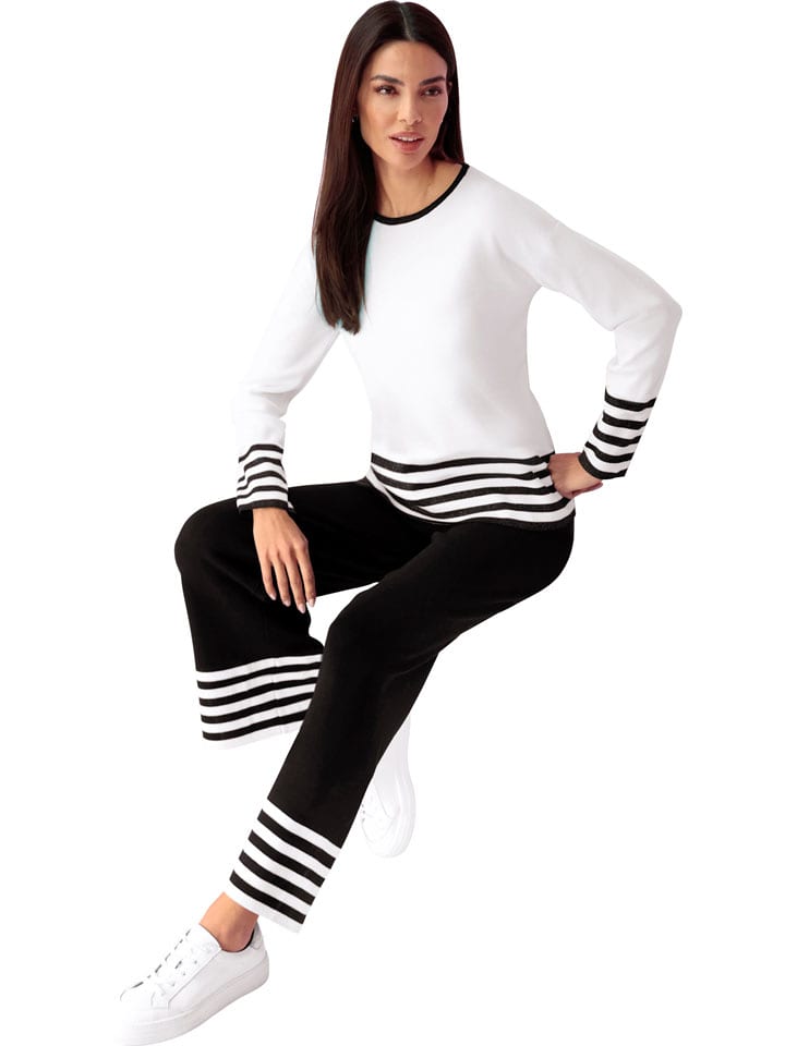 Heine Spodnie w kolorze czarnym rozmiar: 40