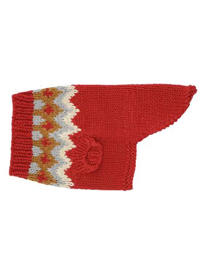 VOV & VUF Sweter w kolorze czerwonym dla psa rozmiar: M