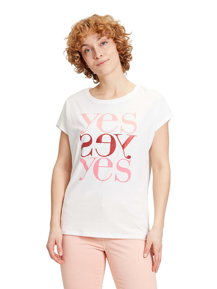 CARTOON Koszulka w kolorze białym rozmiar: 38