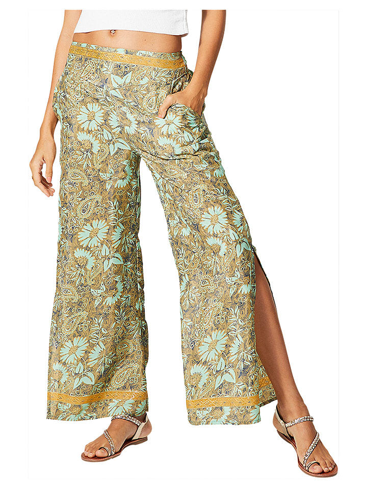 Ipanima Spodnie w kolorze beżowo-błękitnym rozmiar: 34/36