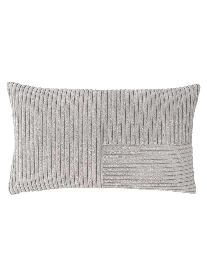 Magma Heimtex Poszewka "Shara" w kolorze szarym na poduszkę - 30 x 50 cm rozmiar: onesize