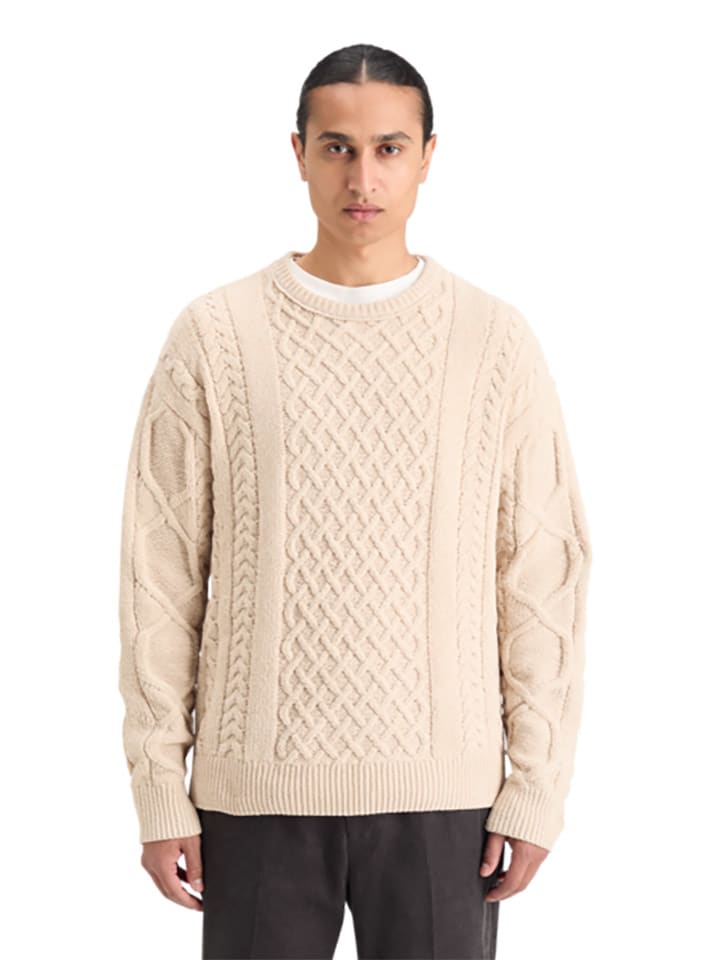 Scotch & Soda Sweter w kolorze beżowym rozmiar: XXL
