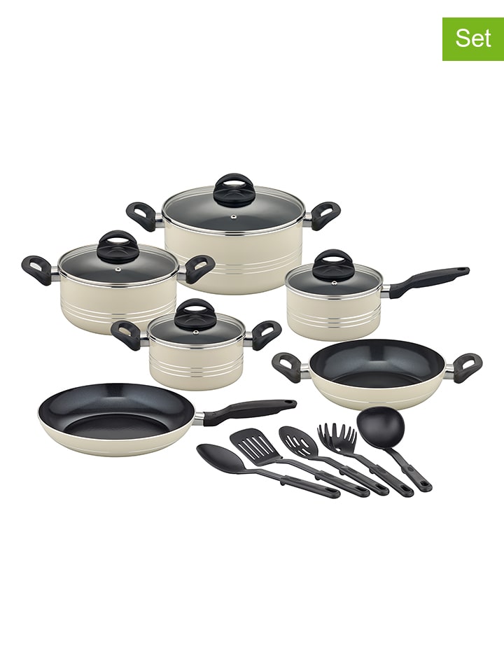 GSW 15-częściowy zestaw "Milano" w kolorze beżowym rozmiar: onesize