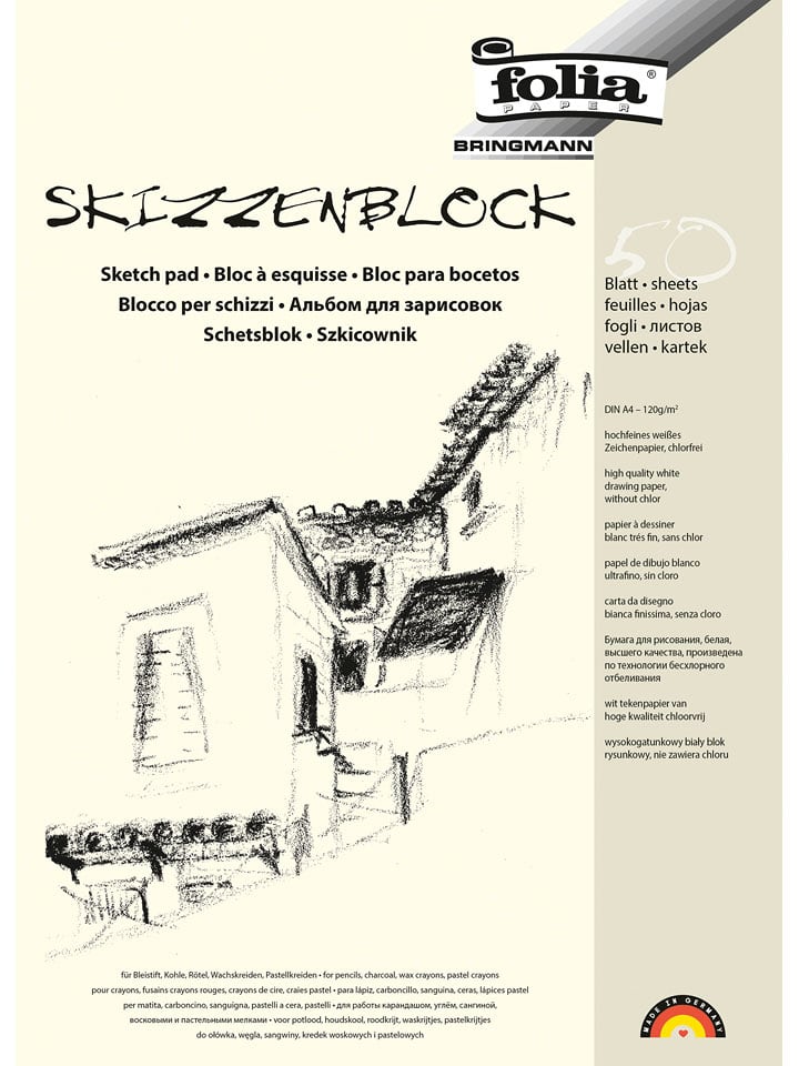 folia PAPER Blok do szkicowania - 5+ rozmiar: onesize