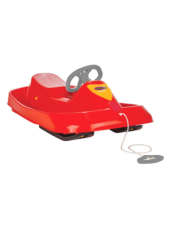 Jamara Sanki ślizgowe "Snow Play Ralley" w kolorze czerwonym - 3+ rozmiar: onesize