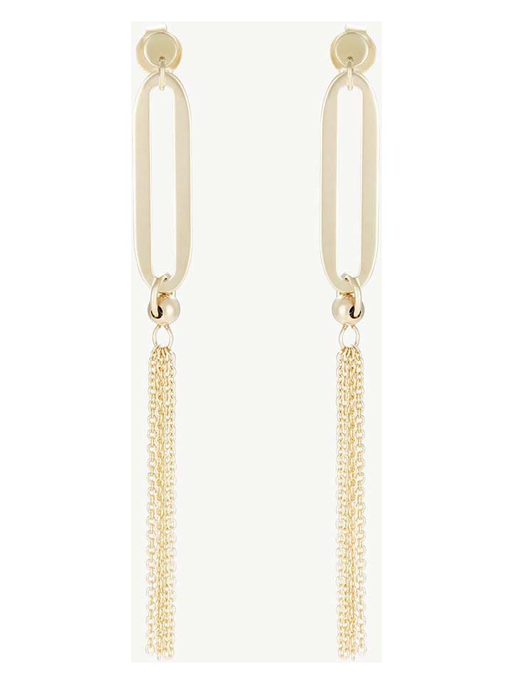 CARATELLI Złote kolczyki-wkrętki "Ada" rozmiar: onesize