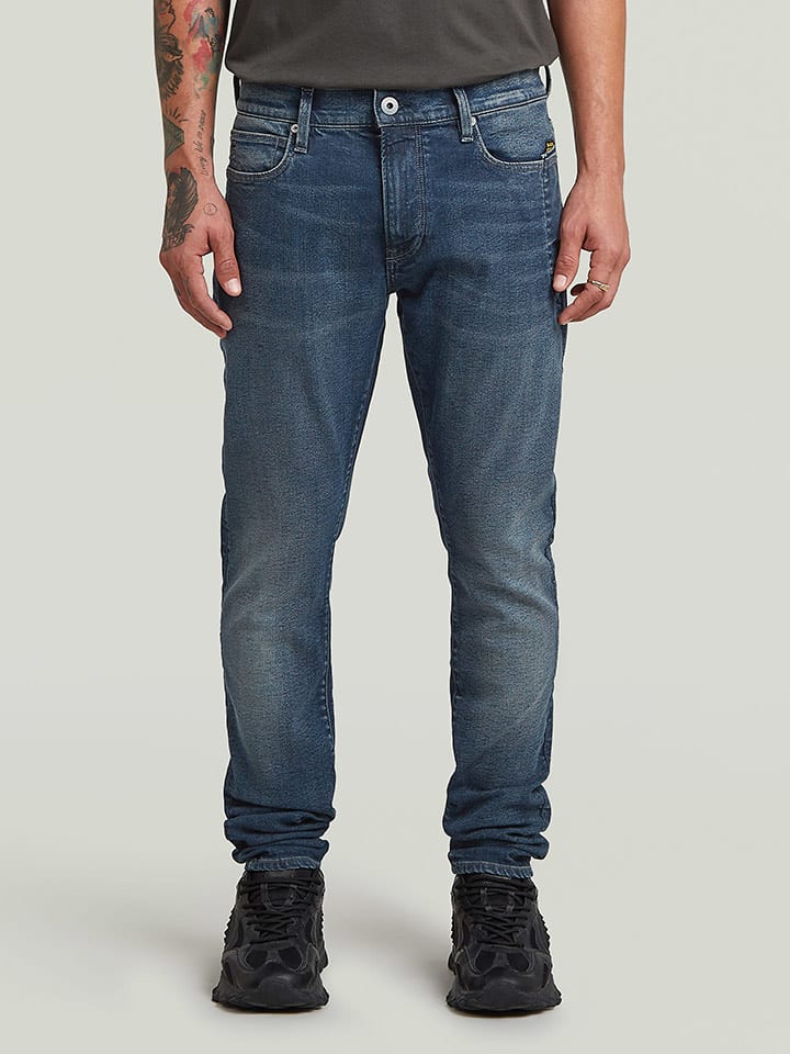 G-Star Dżinsy "Lancet" - Skinny fit - w kolorze granatowym rozmiar: W31/L32