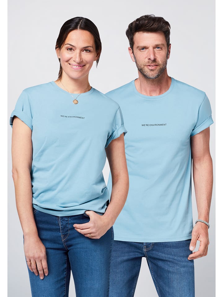 Detto Fatto Koszulka w kolorze błękitnym rozmiar: S