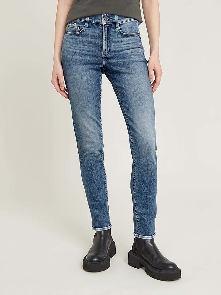 G-Star Dżinsy "Ace 2.0" - Slim fit - w kolorze błękitnym rozmiar: W25/L32