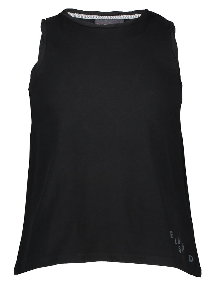 ELBSAND Top "Meevia" w kolorze czarnym rozmiar: XS