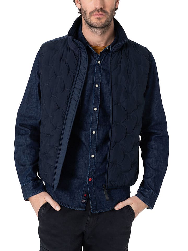 Timezone Kamizelka w kolorze granatowym rozmiar: XL