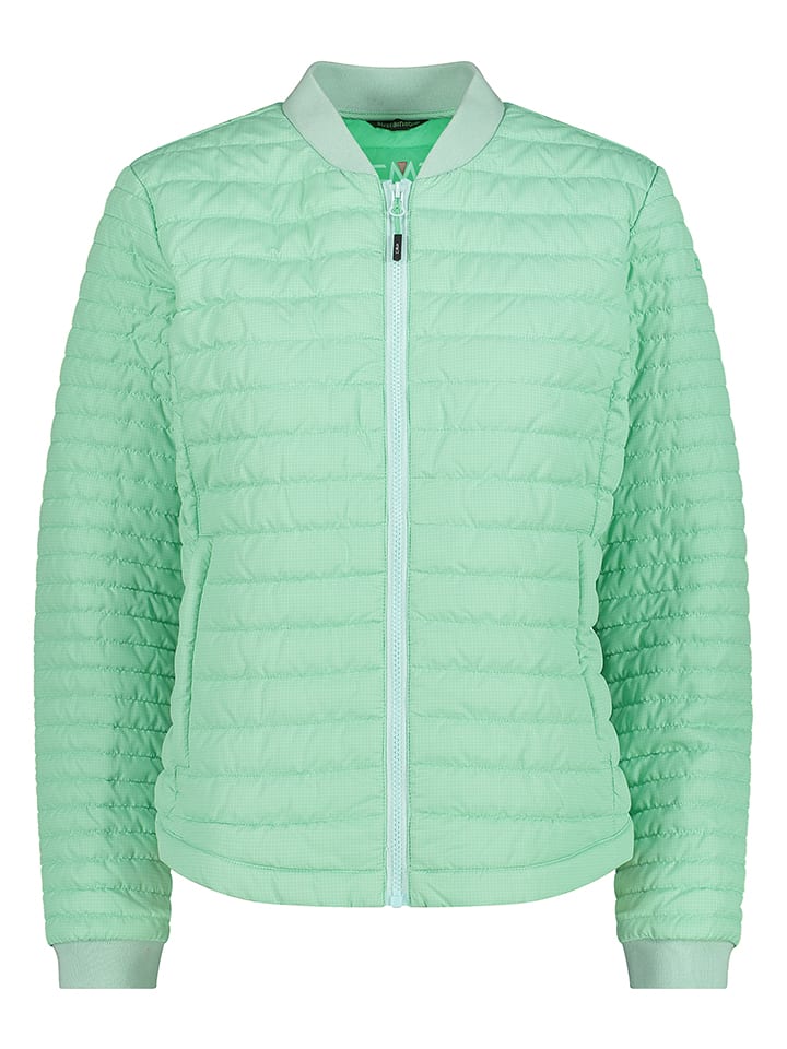 CMP Kurtka pikowana w kolorze zielonym rozmiar: 38