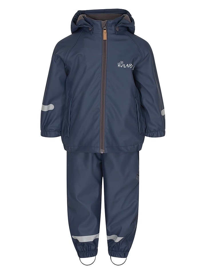 HULABALU 2-częściowy zestaw przeciwdeszczowy "Storm" w kolorze granatowym rozmiar: 110