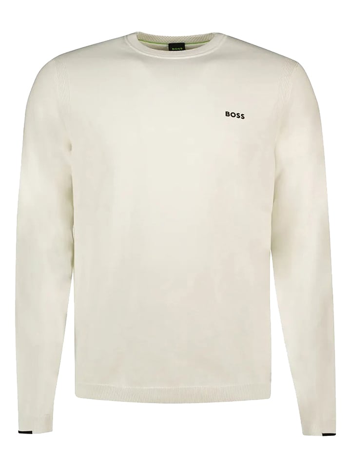Hugo Boss Sweter w kolorze kremowym rozmiar: 3XL