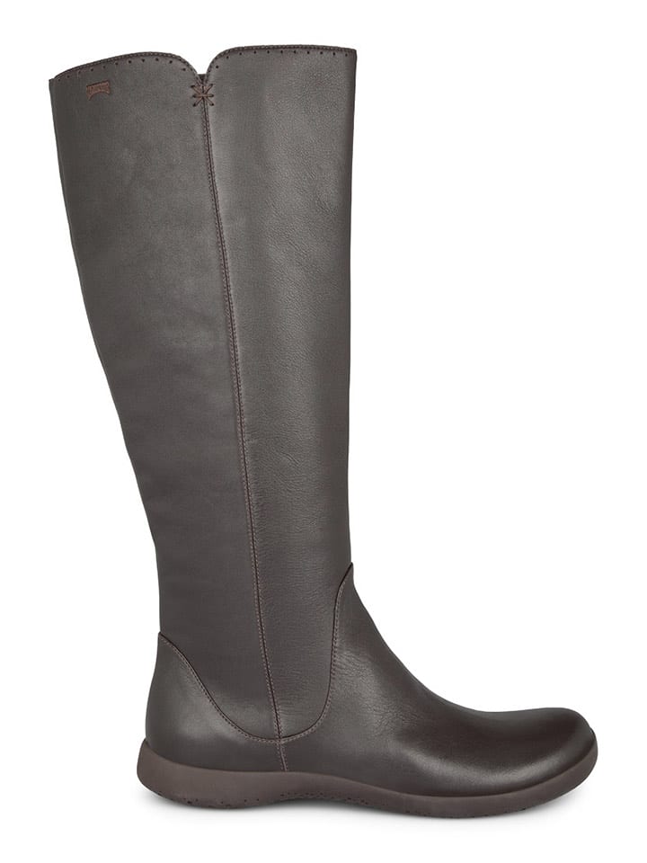 Camper Skórzane kozaki w kolorze czarnym rozmiar: 35