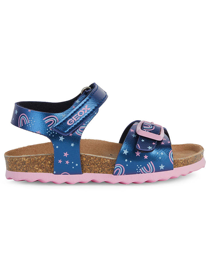 Geox Sandały "Chalki" w kolorze granatowym rozmiar: 24