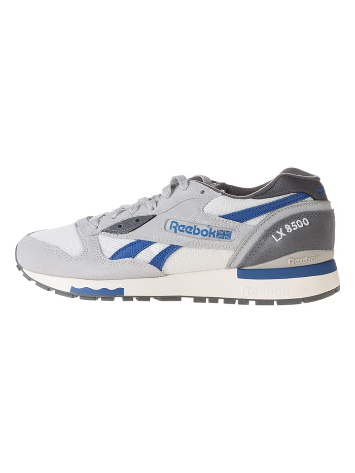 Reebok Skórzane sneakersy "LX8500" w kolorze szaro-niebieskim rozmiar: 39