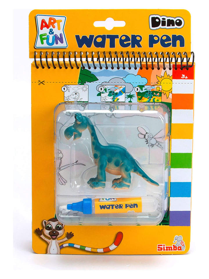 Simba Zestaw do malowania wodą "Dino" (produkt niespodzianka) - 3+ rozmiar: onesize