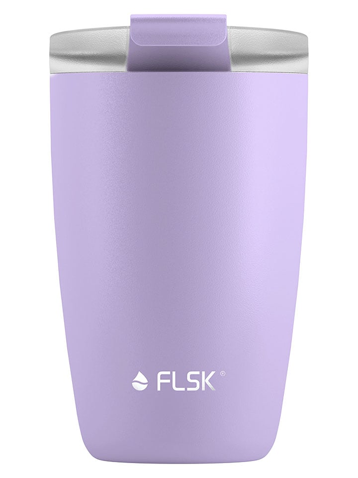 FLSK Kubek w kolorze fioletowym do kawy - 350 ml rozmiar: onesize