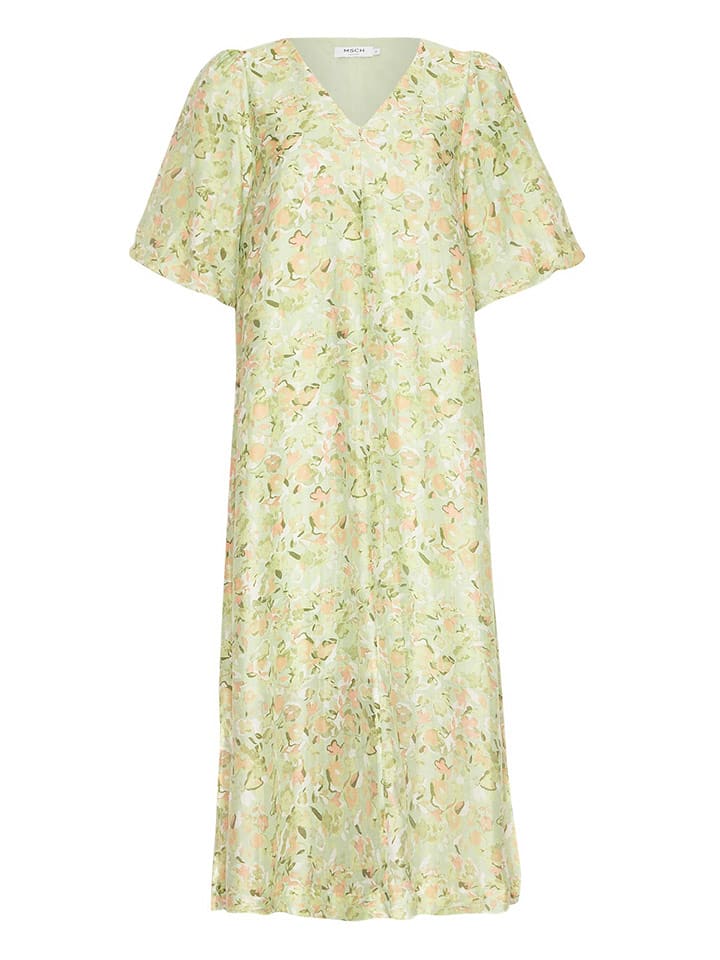 MOSS COPENHAGEN Sukienka "Sandaya" w kolorze zielonym rozmiar: M