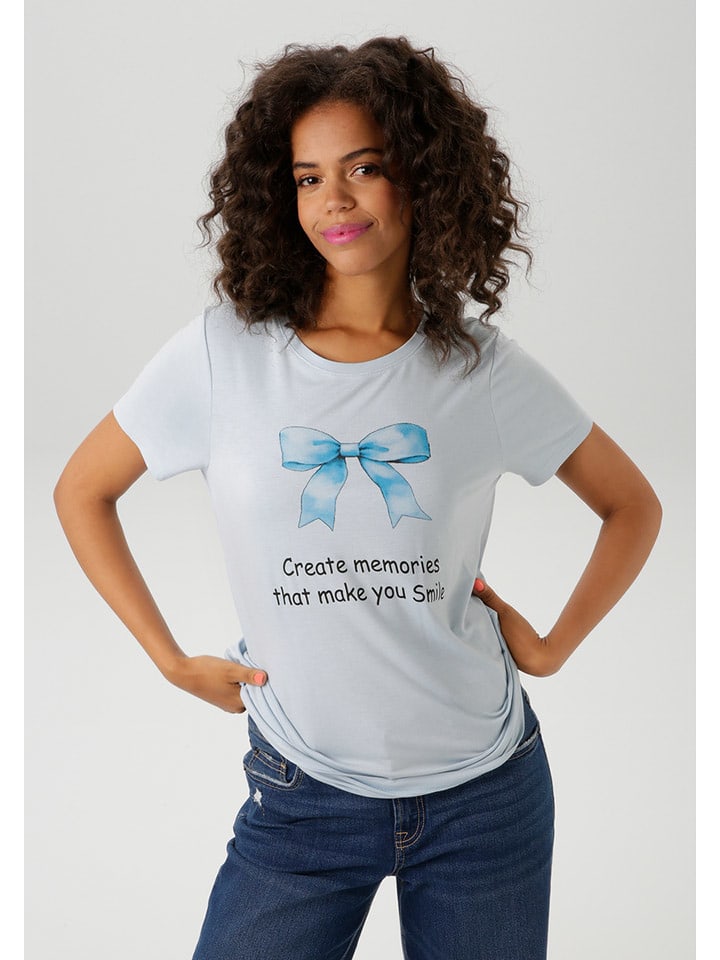 Aniston Koszulka w kolorze błękitnym rozmiar: 38