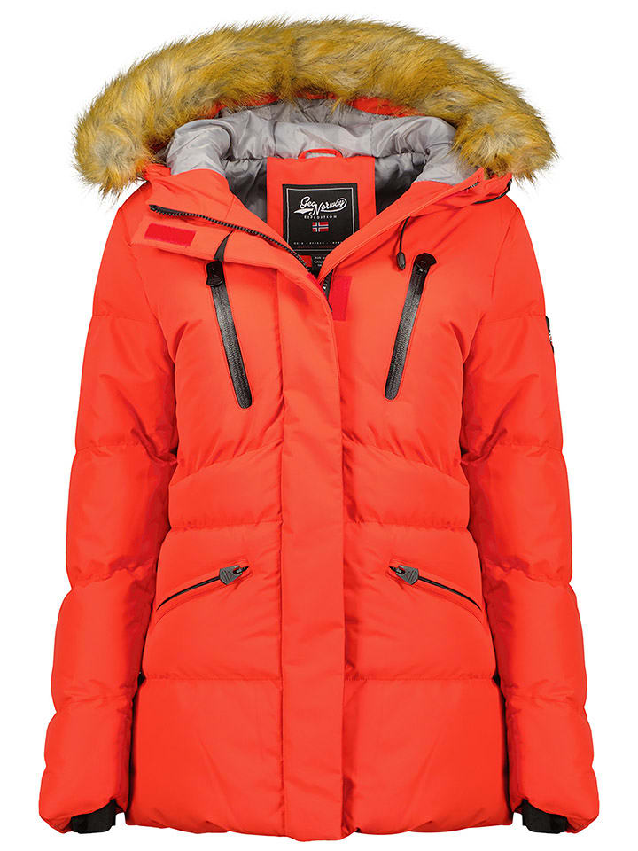 Geographical Norway Kurtka zimowa "Crown" w kolorze czerwonym rozmiar: XL