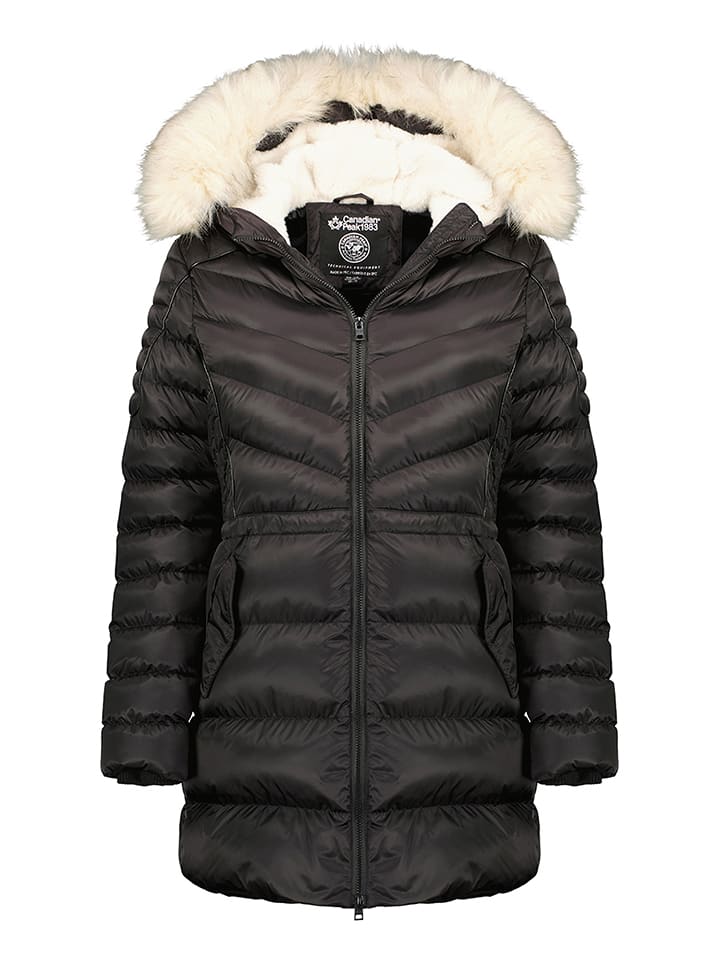 Canadian Peak Płaszcz zimowy "Desti" w kolorze czarnym rozmiar: L