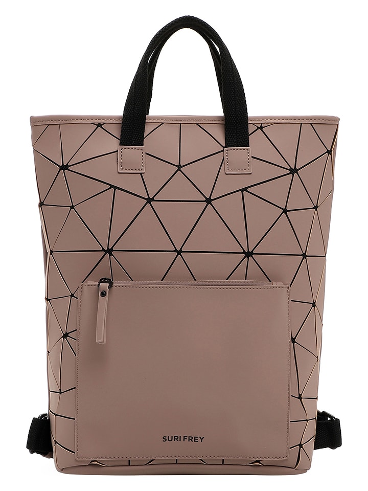 SURI FREY Plecak "Jessy-Lu" w kolorze beżowym - 34 x 40 x 15 cm rozmiar: onesize