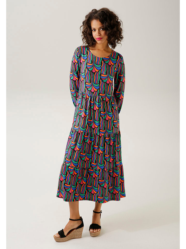 Aniston Sukienka ze wzorem rozmiar: 42