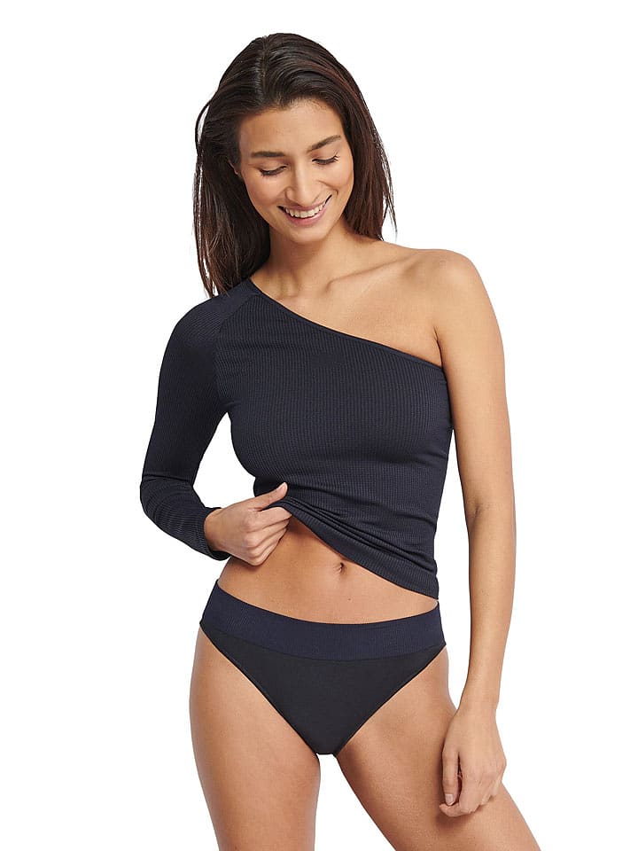 Sloggi Top "Ever Infused" w kolorze czarnym rozmiar: M