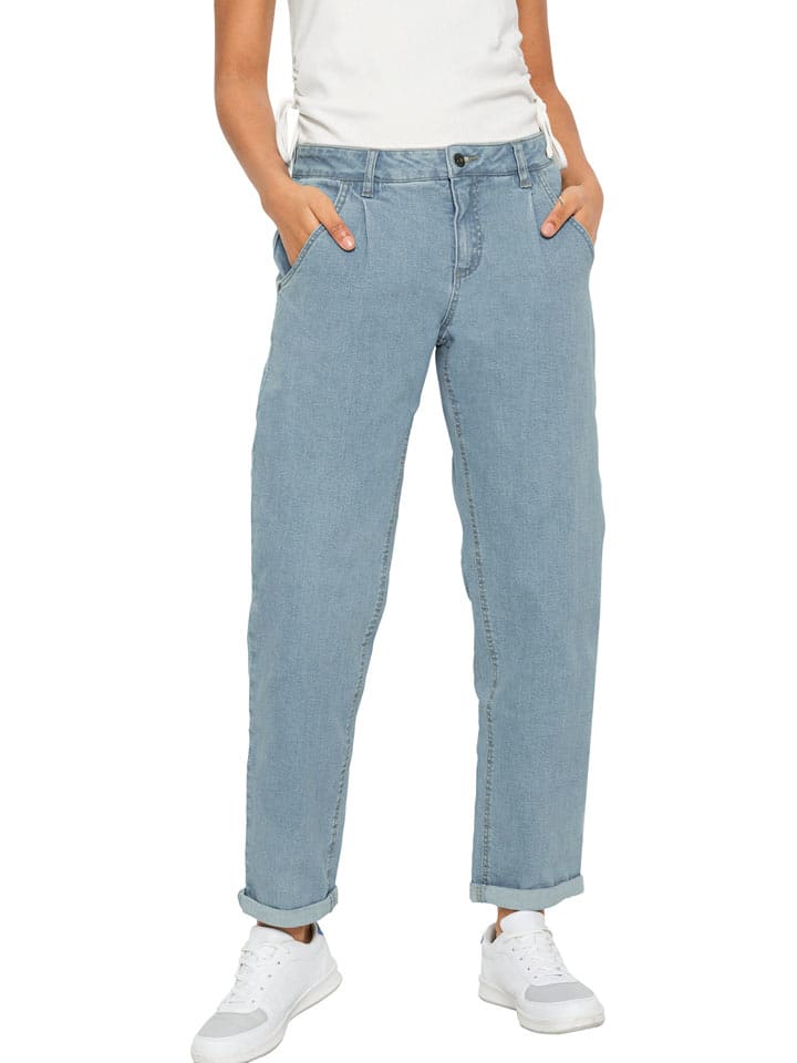 WITT WEIDEN Dżinsy - Boyfriend fit - w kolorze błękitnym rozmiar: 46