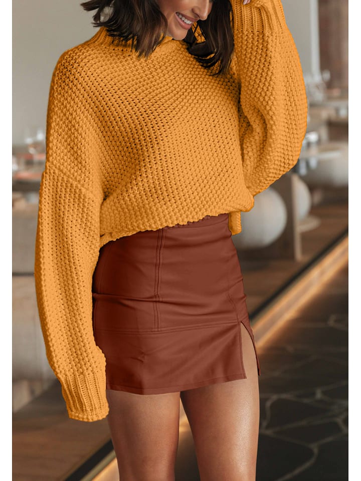 LA Angels Sweter w kolorze pomarańczowym rozmiar: XL