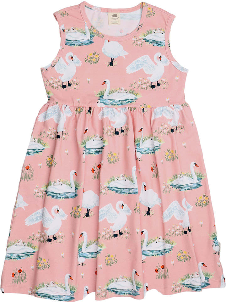 Walkiddy Sukienka w kolorze jasnoróżowym rozmiar: 134