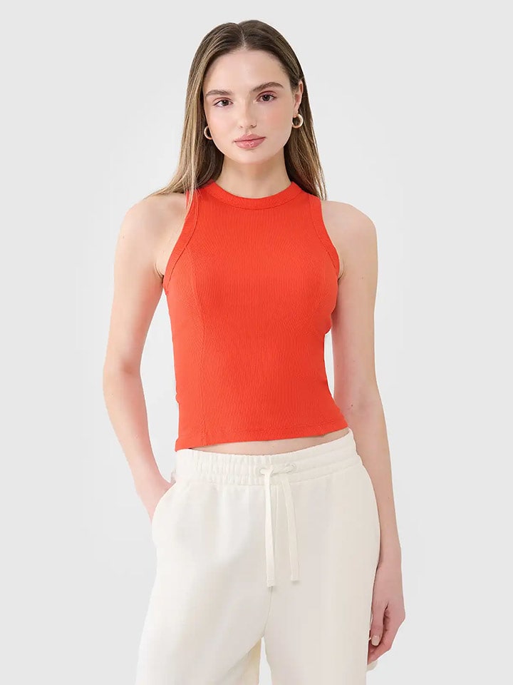 4F Koszulka w kolorze czerwonym rozmiar: S