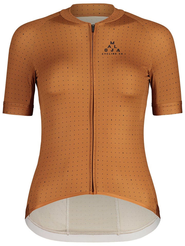 Maloja Koszulka kolarska "SandlingM" w kolorze jasnobrązowym rozmiar: S