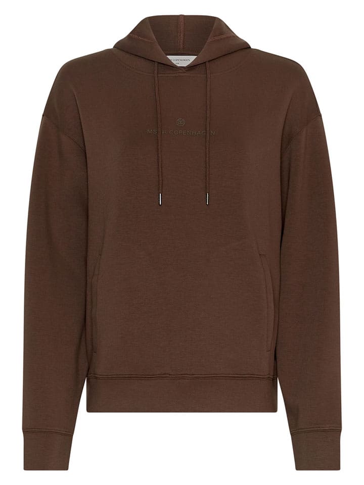 MOSS COPENHAGEN Bluza "Ima Q" w kolorze ciemnobrązowym rozmiar: XS/S