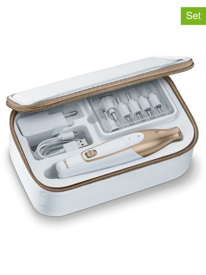 Beurer 11-częściowy zestaw do manicure i pedicure - 15,5 x 3,83 x 3,74 cm rozmiar: onesize