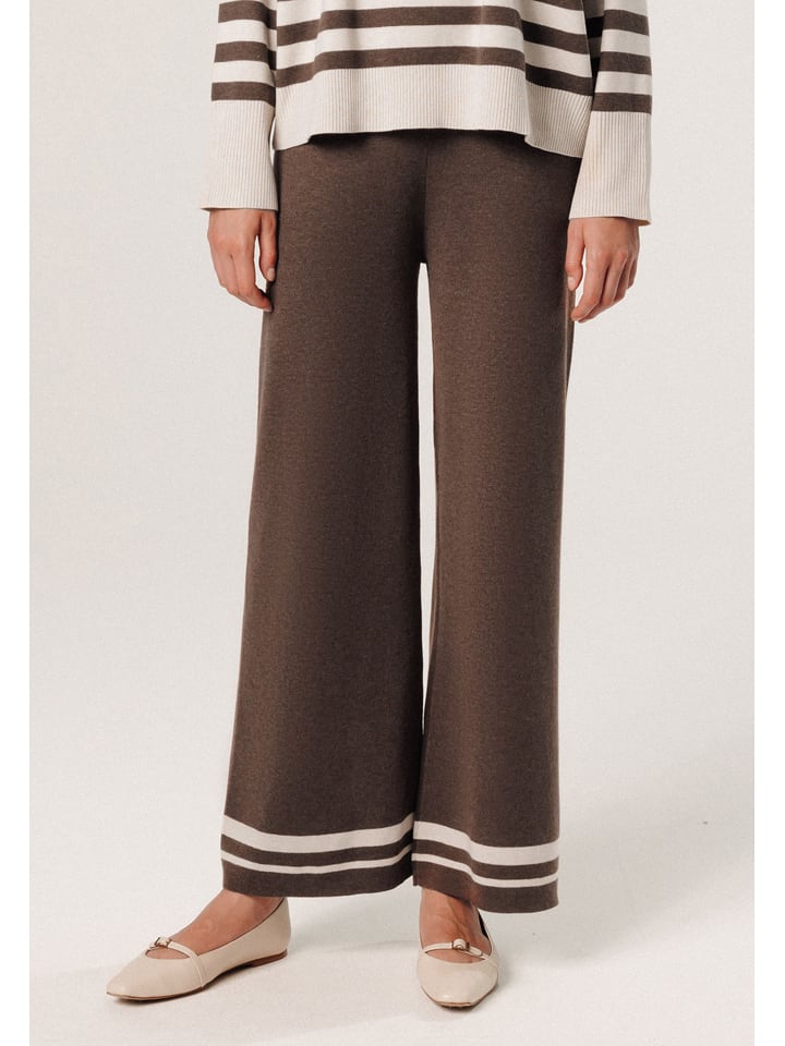 Rodier Spodnie w kolorze jasnobrązowym rozmiar: L