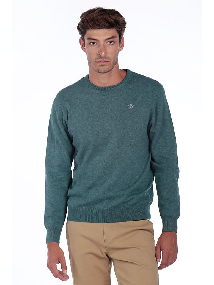 The Time of Bocha Sweter w kolorze turkusowym rozmiar: XL